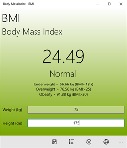 Body Mass Index - BMI screenshot 3