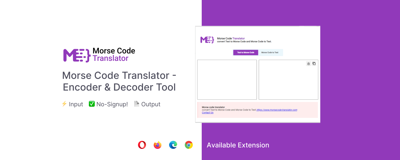 Morse Code Translator