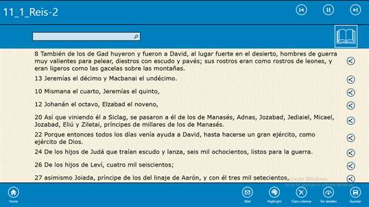 La Santa Biblia (The Bible in Spanish) screenshot 9