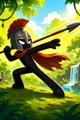 The Stickman Stick War