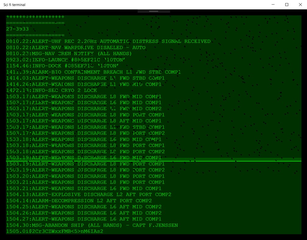 #3. Sci-fi terminal (Windows) Podle: CraftySims