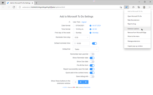 Add to Microsoft To Do