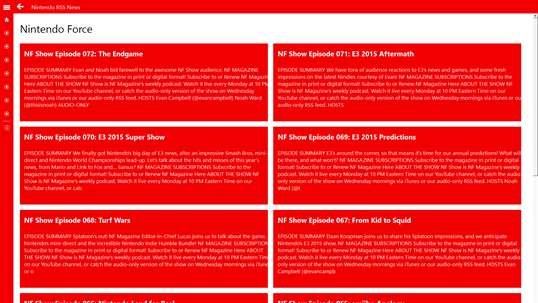 Nintendo RSS News screenshot 5