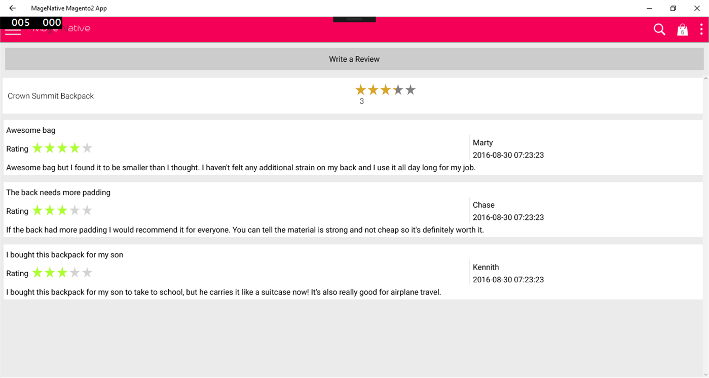 #5. MageNative Magento2 App (Windows) Bởi: CEDCOSS Technologies Private Limited