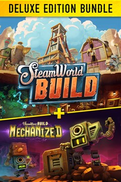 Cover poster for SteamWorld Build Deluxe Edition