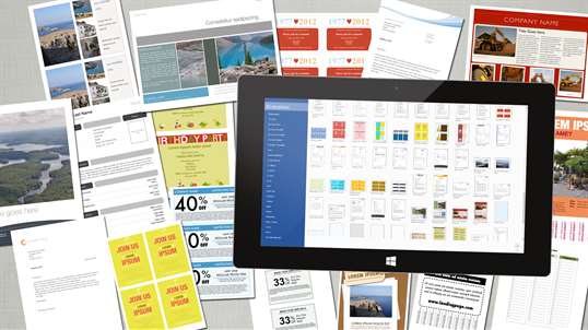 Templates for Word Pro screenshot 1