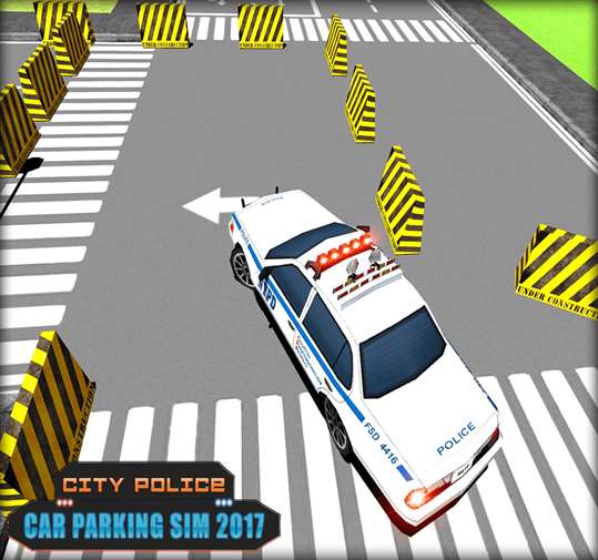 City Police Car Parking Sim 2017 screenshot 2