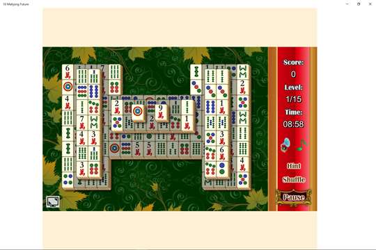 10 Mahjong Future screenshot 2