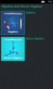 Algebra and Vector Algebra screenshot 2