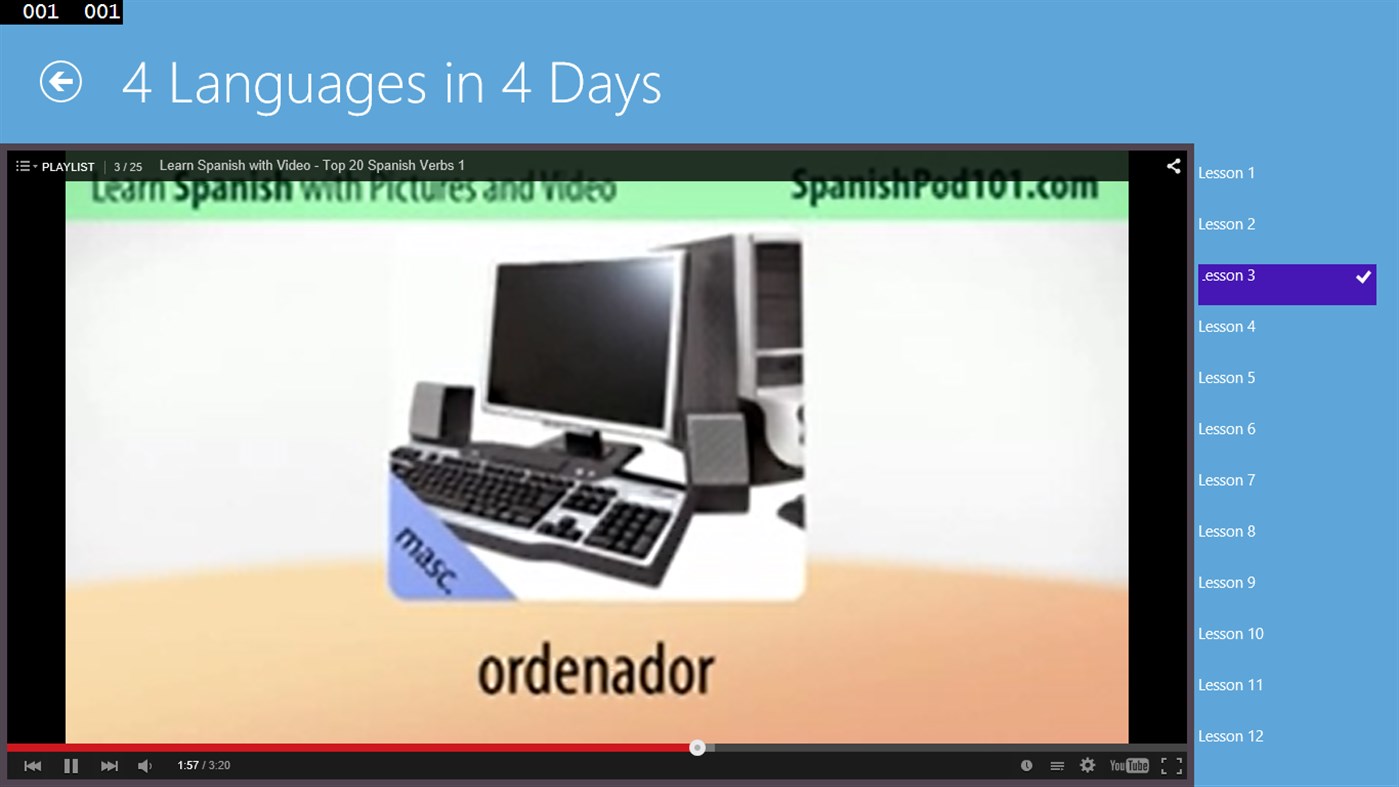 #8. 4 Languages in 4 Days (Windows) 由: mohamed_helwa