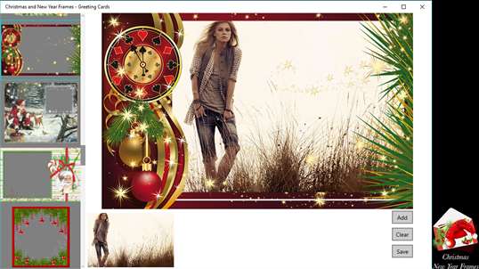 Christmas and New Year Frames - Greeting Cards screenshot 4