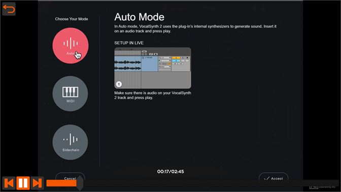 izotope vocalsynth 2 use in live automode