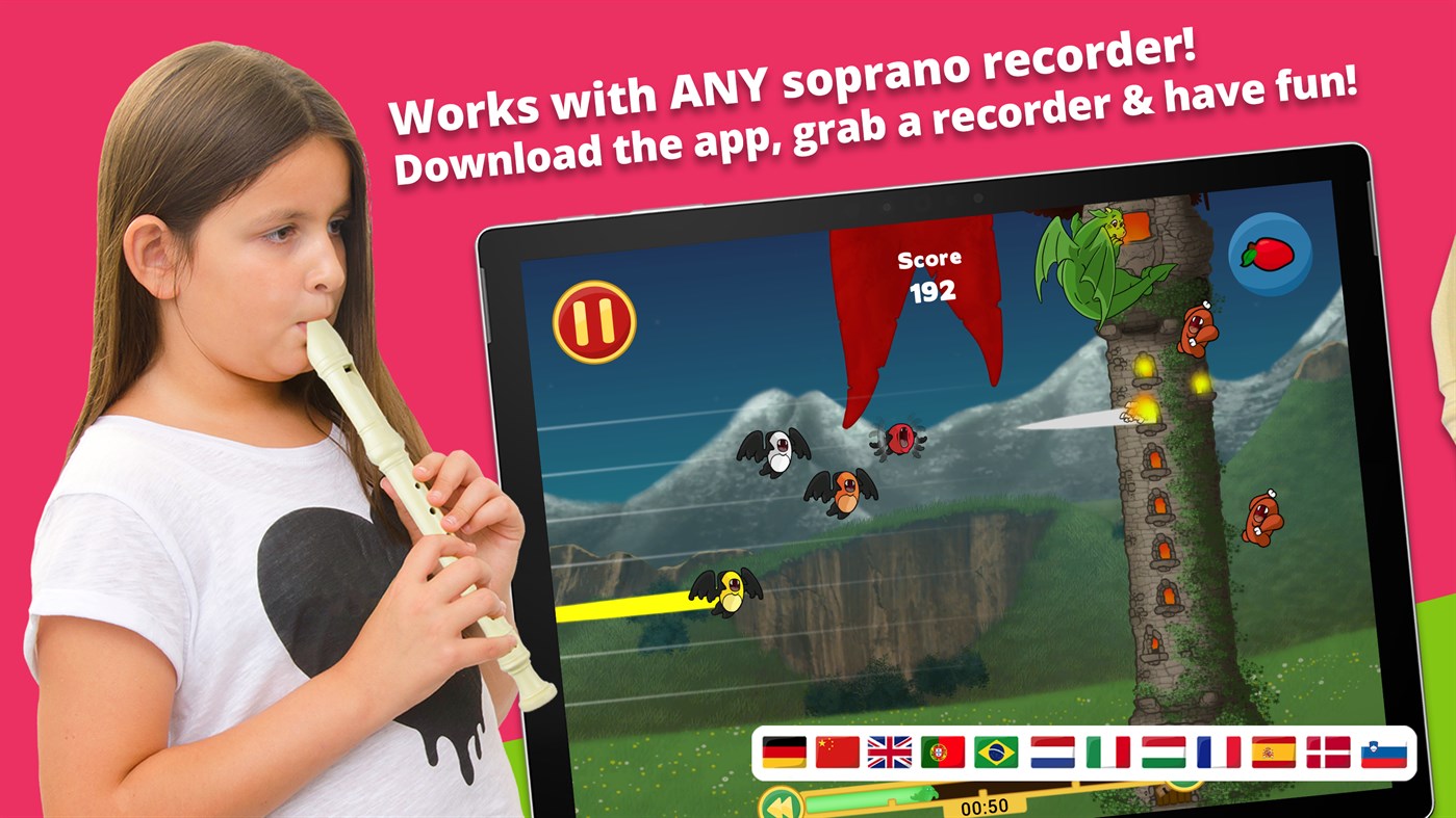 #1. Flute Master: Learn Soprano Recorder (Windows) Podle: INSIGNIO LABS LDA
