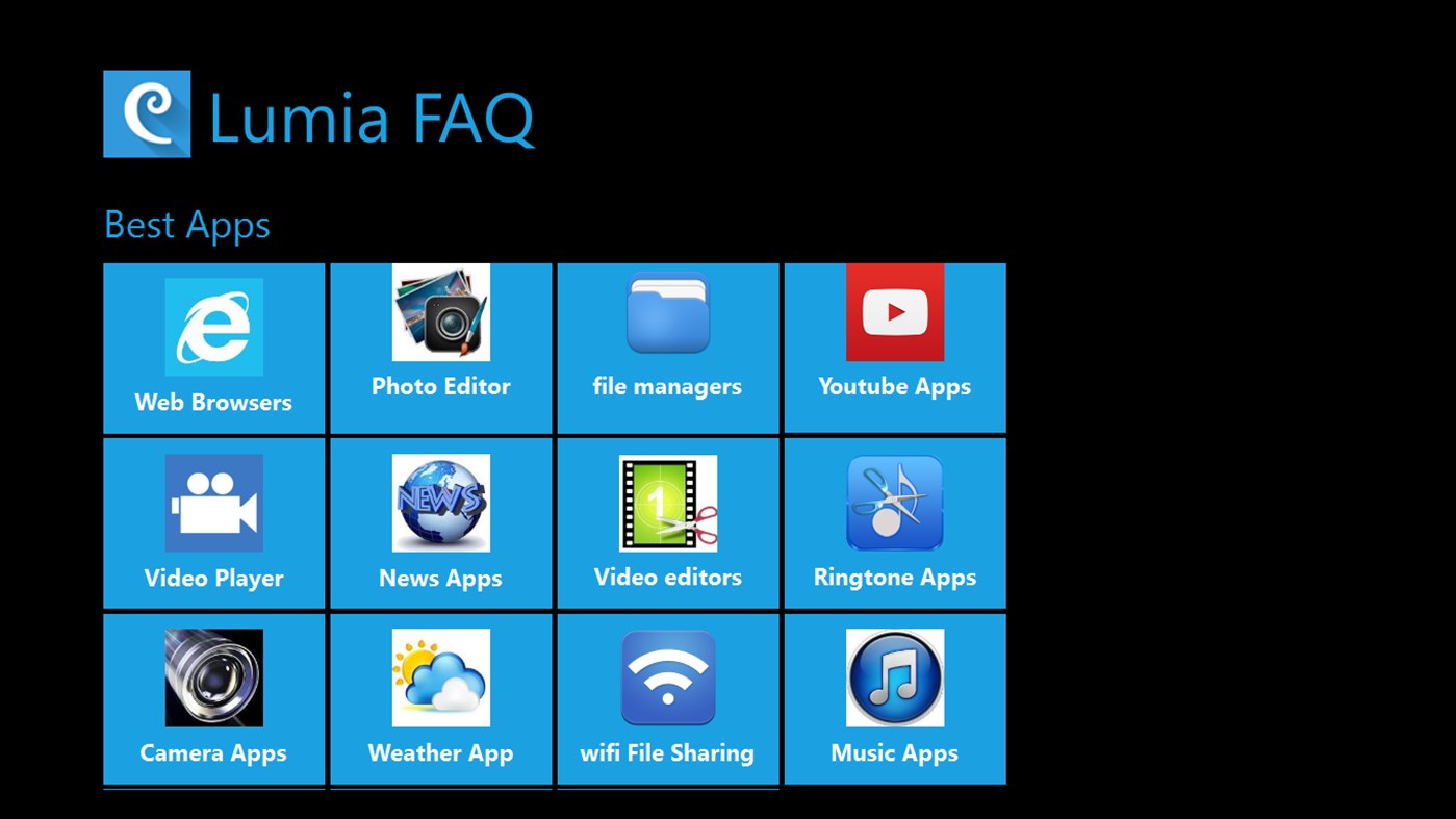 #2. Lumia FAQ (Windows) Podle: Abhishek Saini