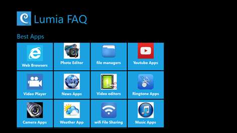 Lumia FAQ Screenshots 2