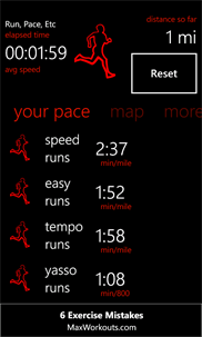 Run Pace Etc screenshot 2