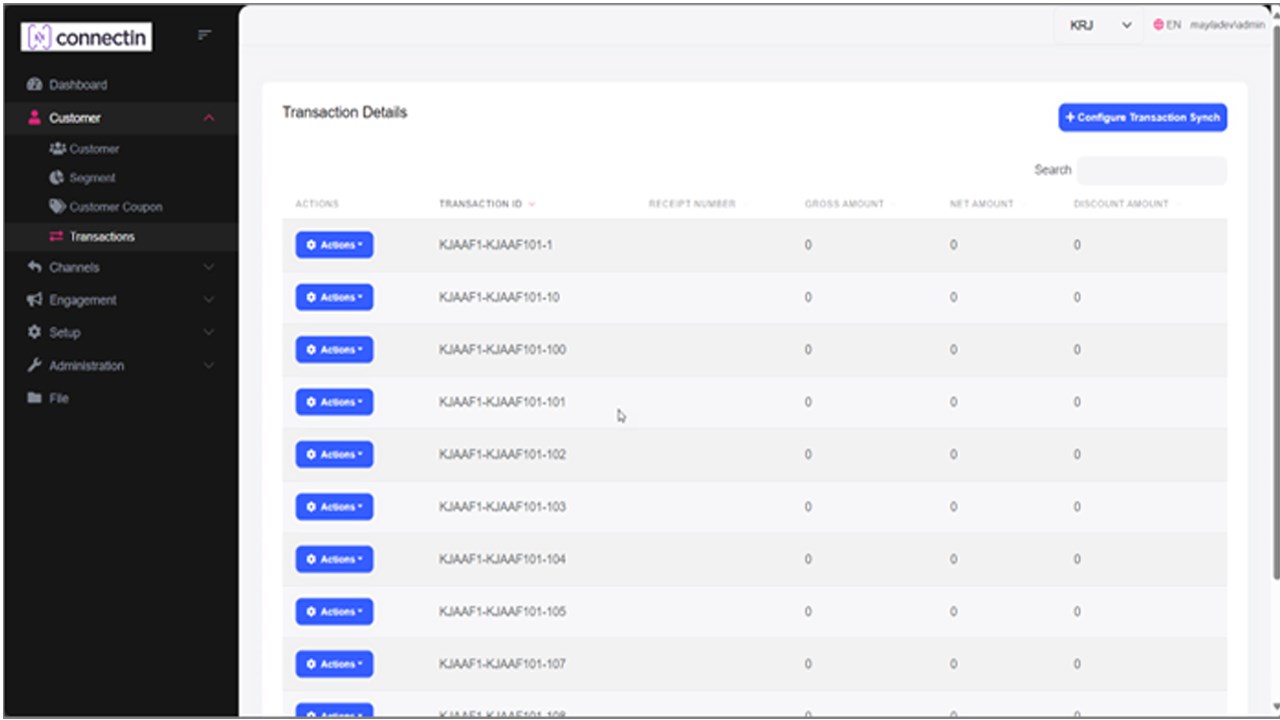 Snapshot 5 of ConnectIn Marketing App for D365 Finance & Supply Chain