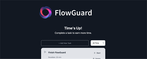 FlowGuard: Focus Time Rewards marquee promo image