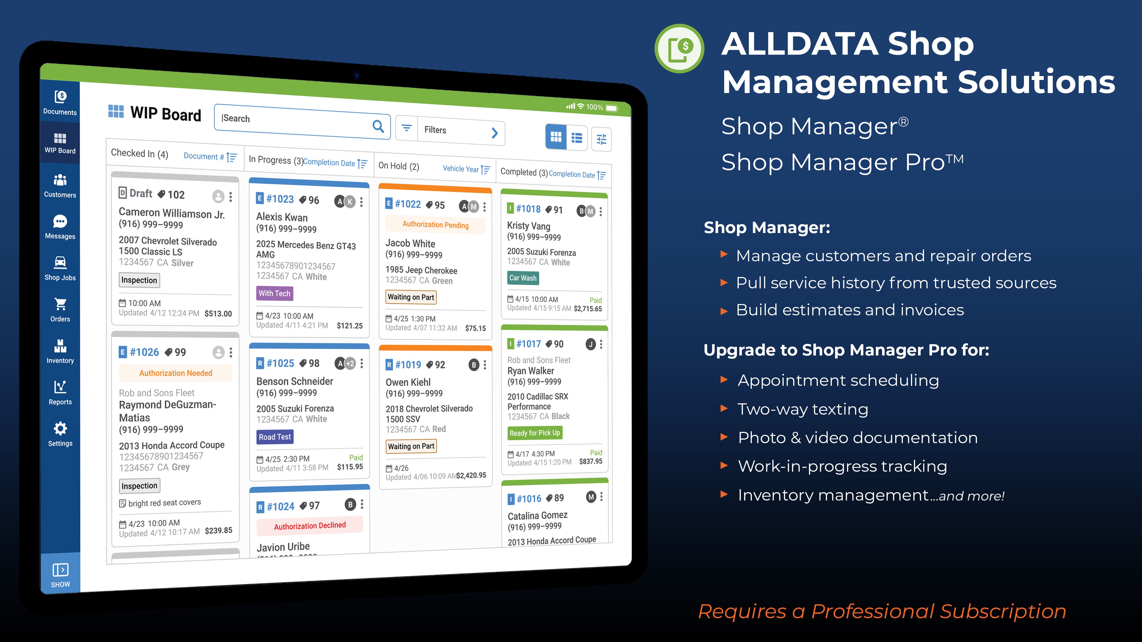 ALLDATA screenshot