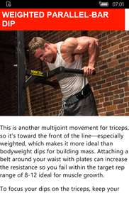 Best Muscle Building Triceps Exercises screenshot 4