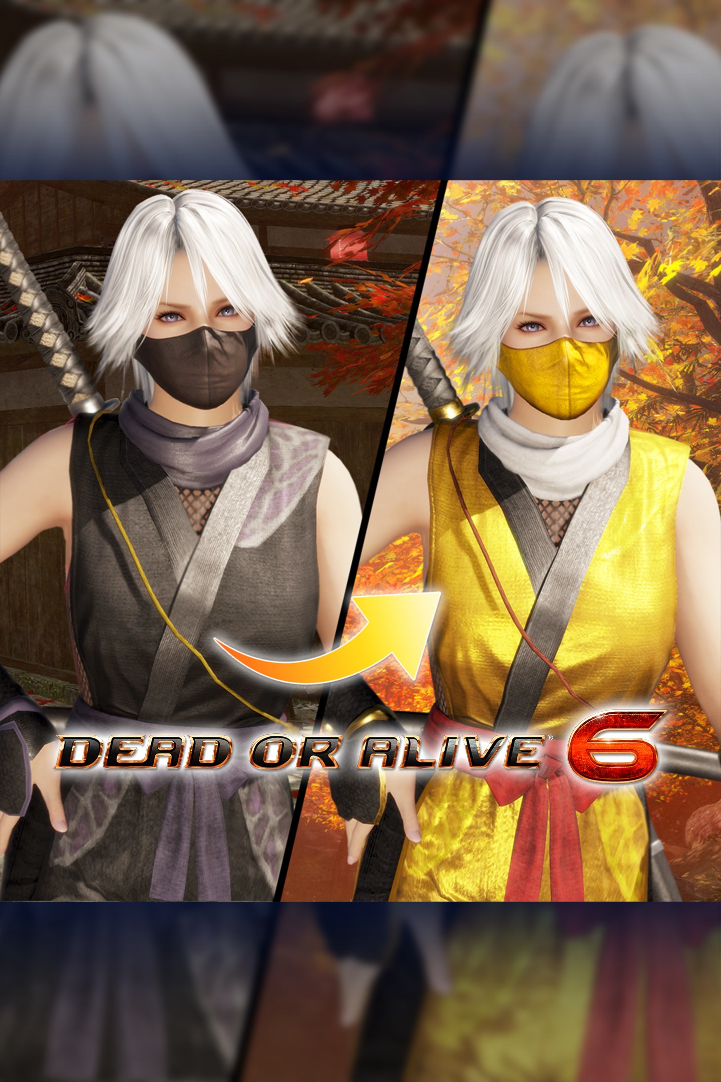 Visual Ninja Camaleónico para DOA6 - Christie
