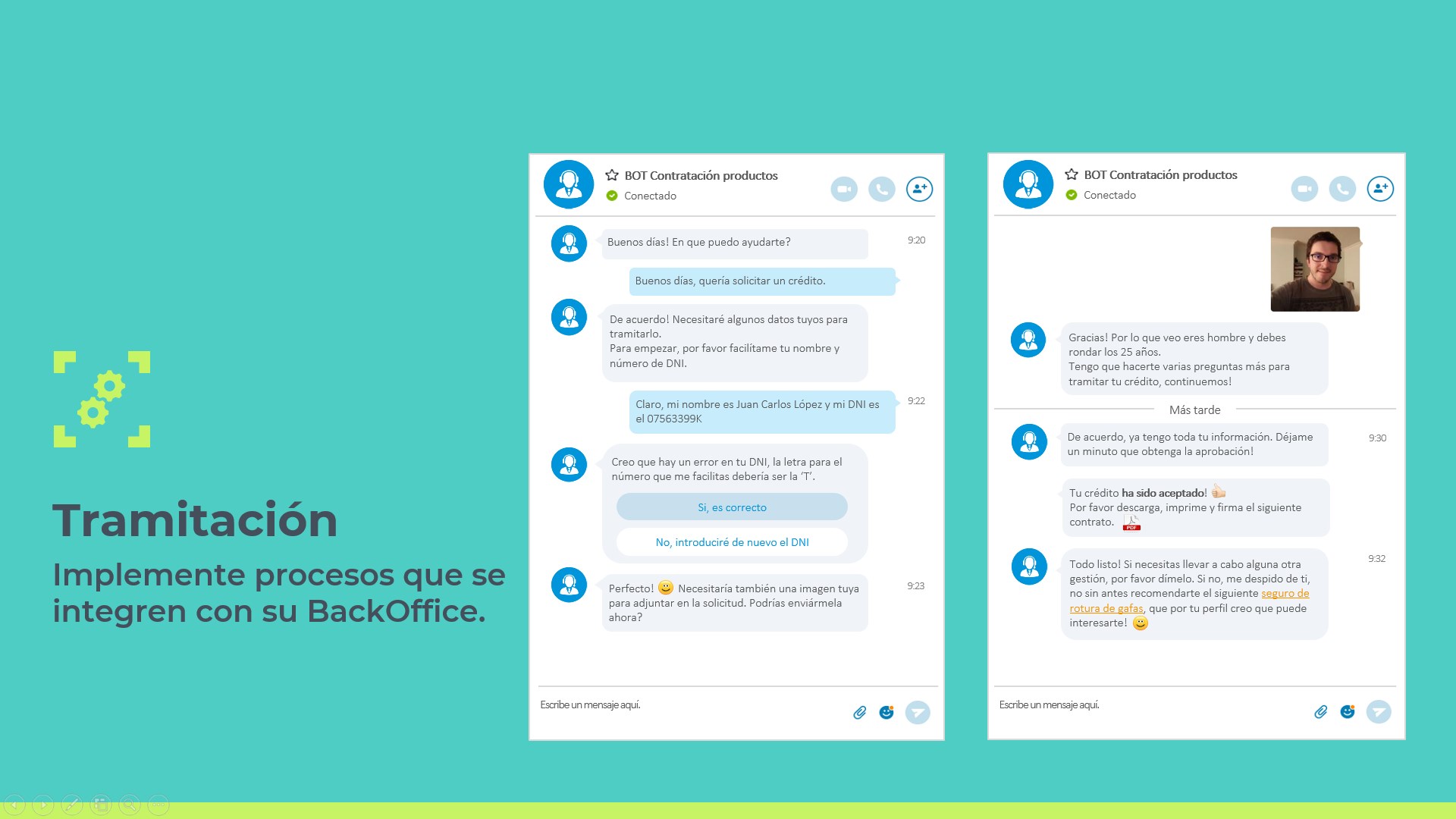 Snapshot 2 of Turing Virtual Assistant (BOT)