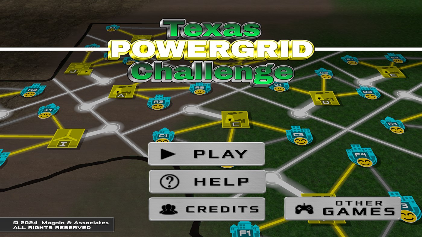 #2. Texas PowerGrid Challenge (Xbox) Av: Magnin & Associates