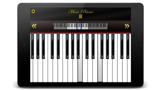 Mini Piano ® screenshot 1