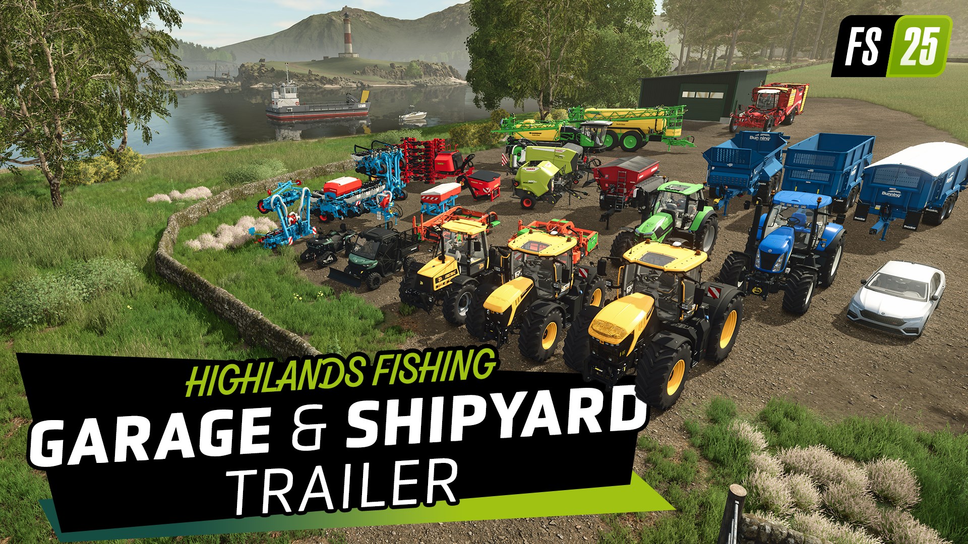Farming Simulator 25: Highlands Fishing Edition — трейлер