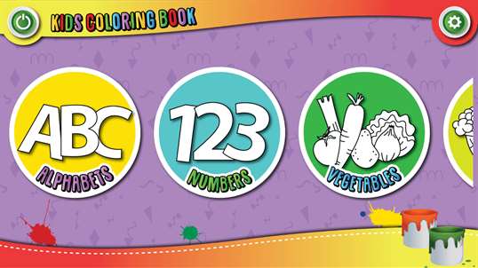 Kids Coloring Book : Coloring Fun screenshot 1