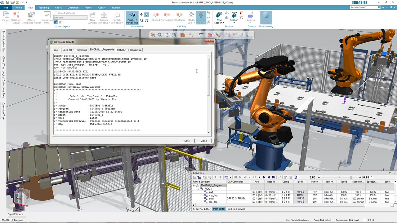 Snapshot 6 of Tecnomatix
