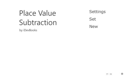 Place Value Subtraction screenshot 5