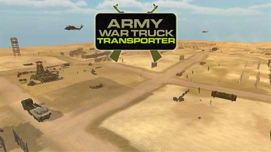 Army War Truck Transporter - Military Driving Sim screenshot 5