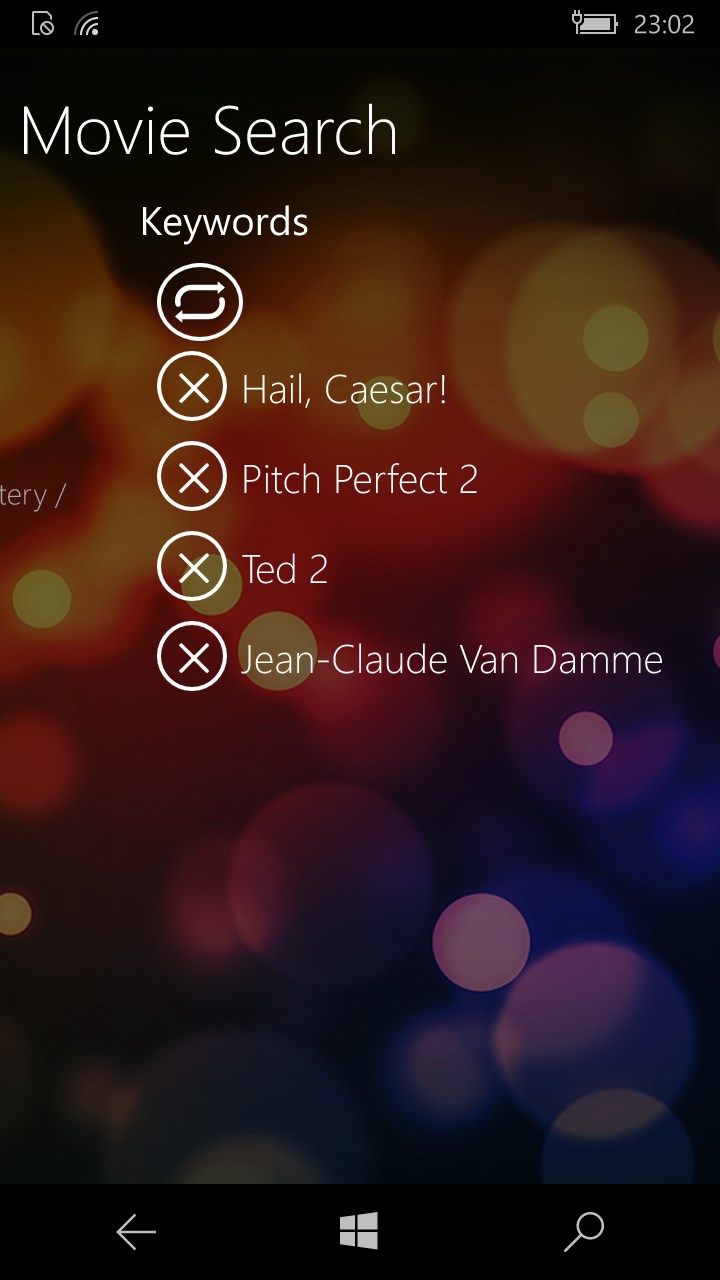 Movies Search screenshot