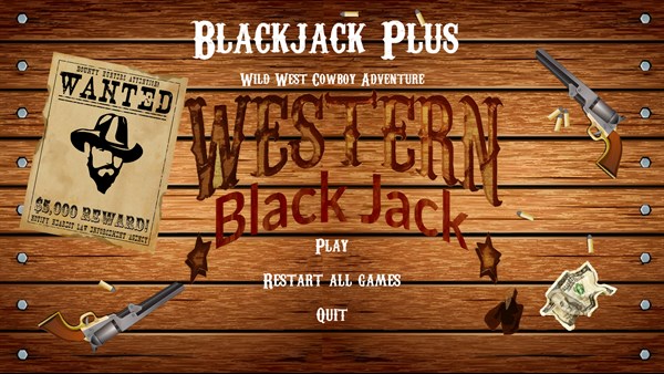 Blackjack Plus - Wild West Cowboy Adventure — 1