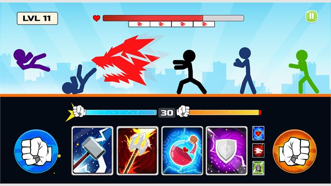 Stickman Fighter : Mega Brawl - Microsoft Apps