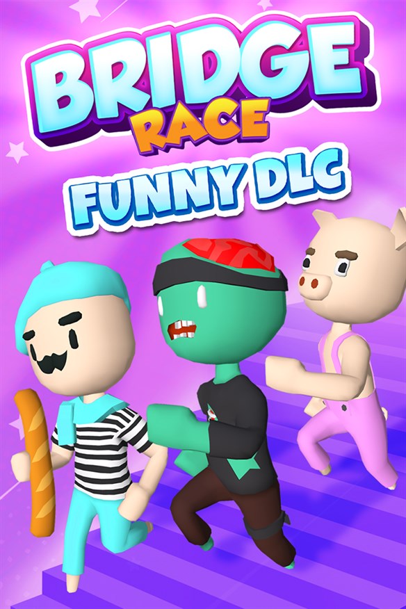 Bridge Race: Funny DLC Xbox Series X|S and Xbox One cover art