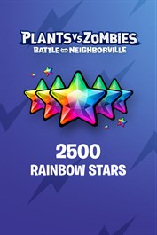 Plants vs. Zombies™: La Batalla de Neighborville – 2 000 (+500 de bonificación) estrellas arcoíris