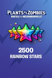 Plants vs. Zombies™ : La Bataille de Neighborville – 2 000 étoiles arc-en-ciel (+500 étoiles bonus)