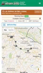 Indian Railways @etrain.info screenshot 7