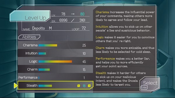 Gnosia screenshot