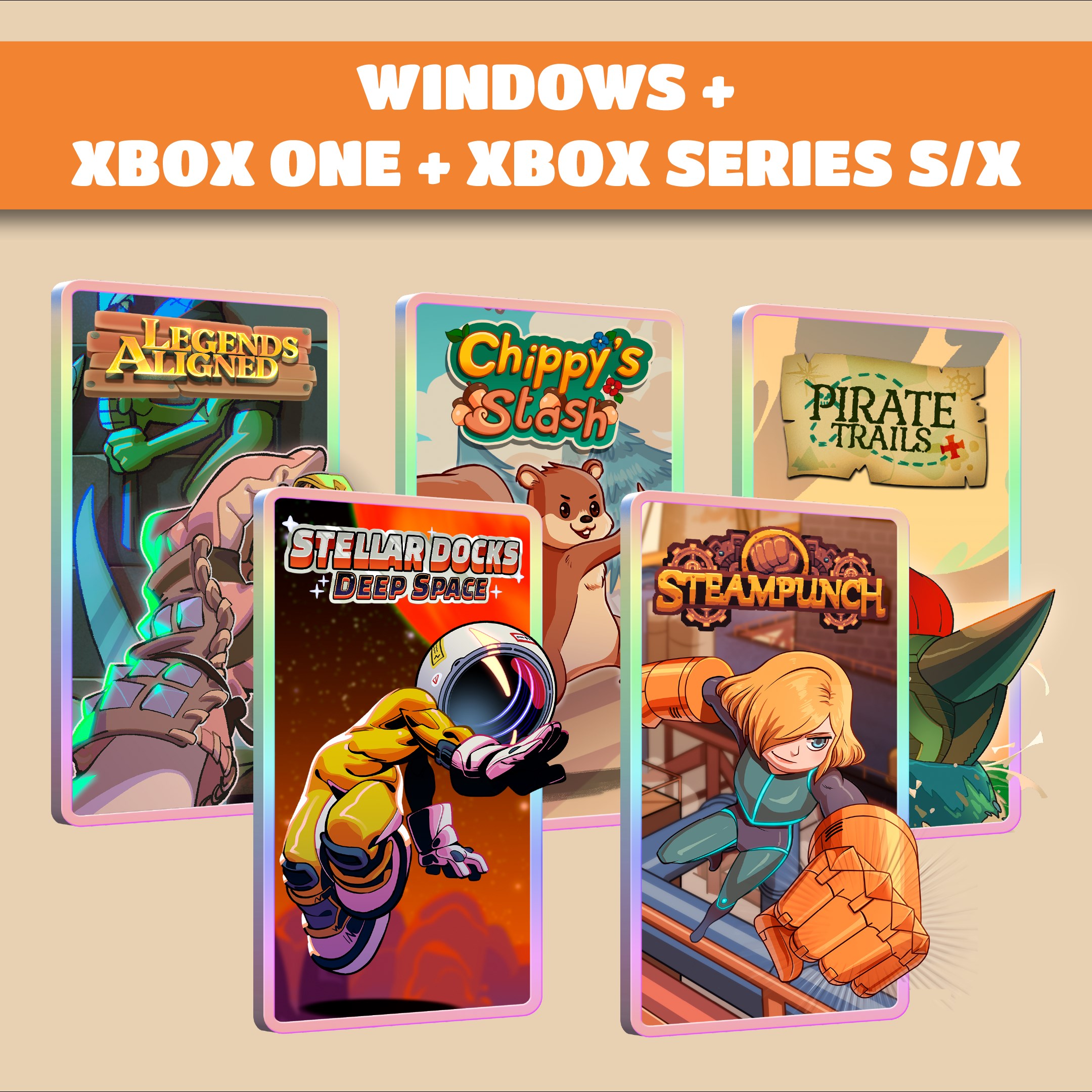 Chippy’s Pirate Steampunch Stellar Legends (Bundle)