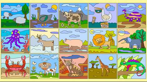 Color by Numbers - Animals Screenshots 1