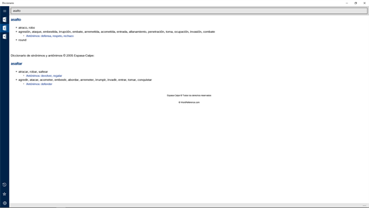 Diccionario screenshot 2