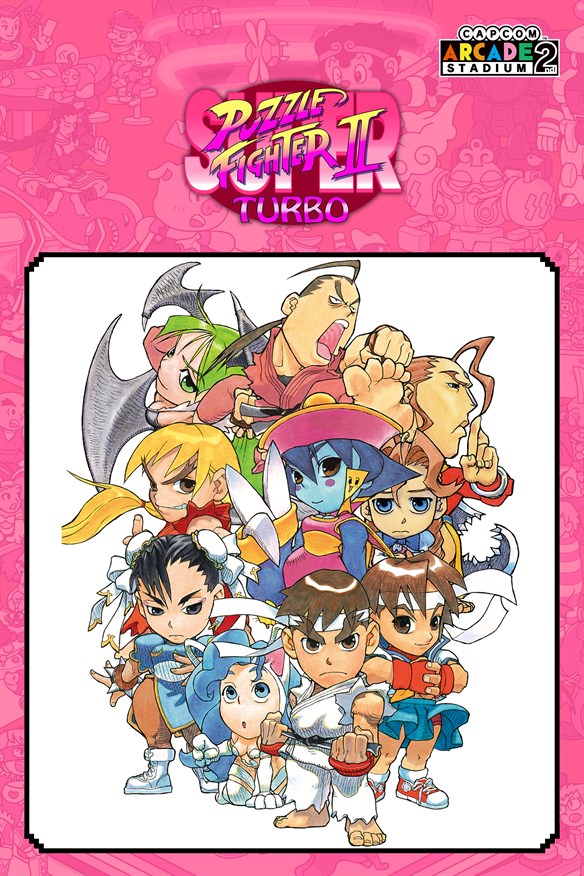Capcom Arcade 2nd Stadium: Super Puzzle Fighter II Turbo Xbox Series X|S and Xbox One cover art