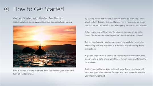 Guided Meditations screenshot 4