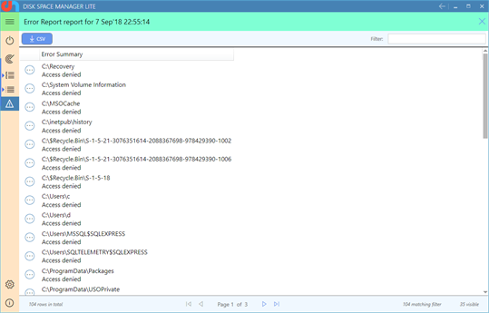 Disk Space Manager LITE screenshot 9