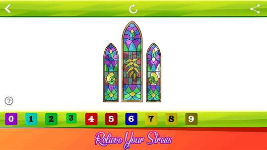 Download Stained Glass Color by Number - Adult Coloring Book PC ...