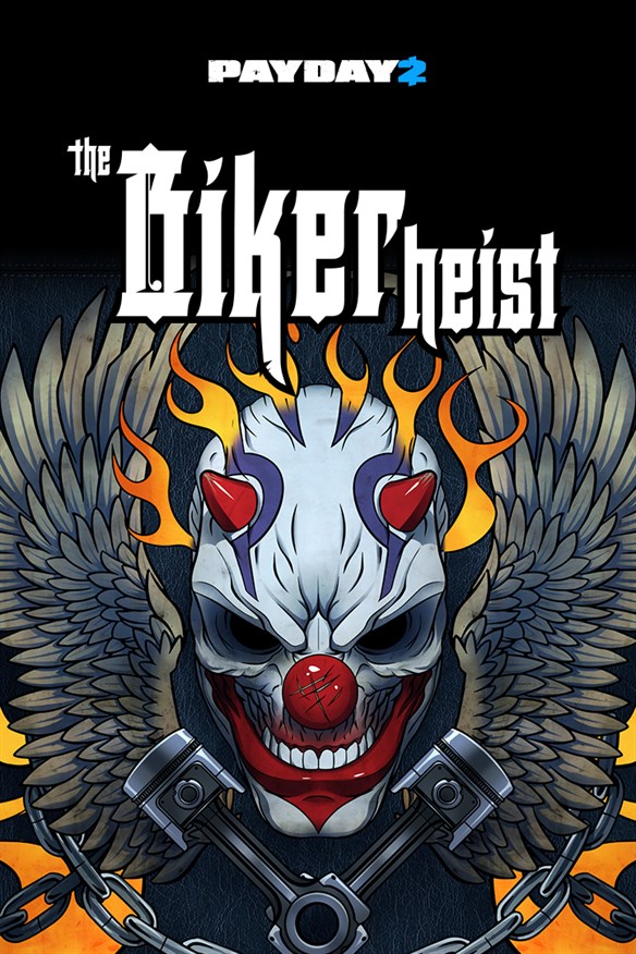 PAYDAY 2: CRIMEWAVE EDITION - The Biker Heist Xbox Series X|S and Xbox One cover art