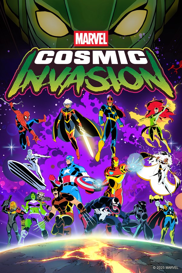 Jaquette officielle de Marvel Cosmic Invasion